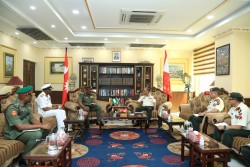 मित्रराष्ट्र नाइजेरियाको National Defense Course को भ्रमणदलद्वारा जंगी अड्‍डा भ्रमण